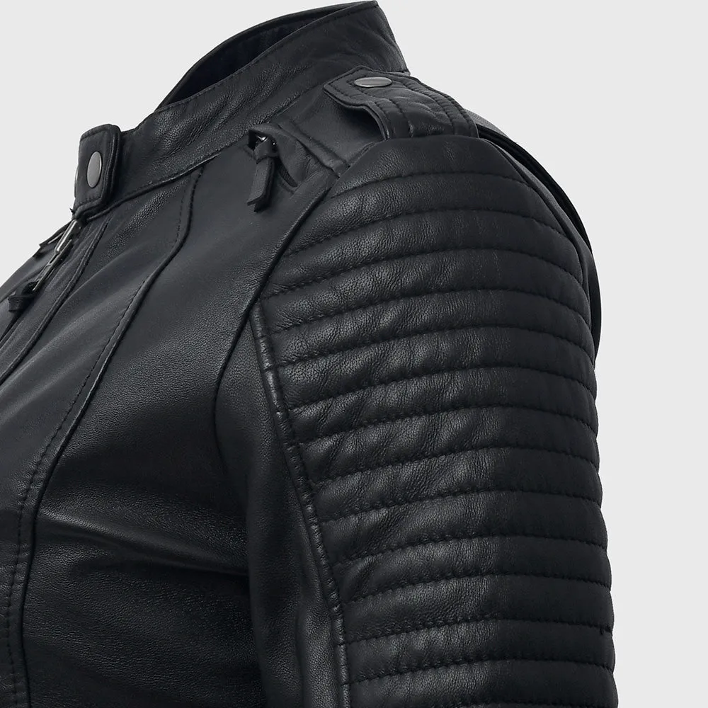 FASHIONABLE Motorcycle Leather Jacket