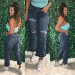 Fav Boyfriend Cropped Jeans
