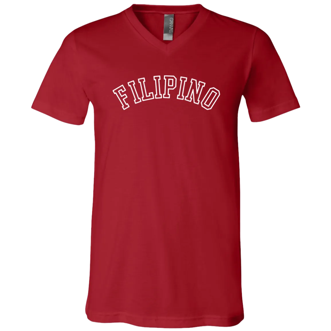 Filipino CB Unisex Jersey V-Neck T-Shirt