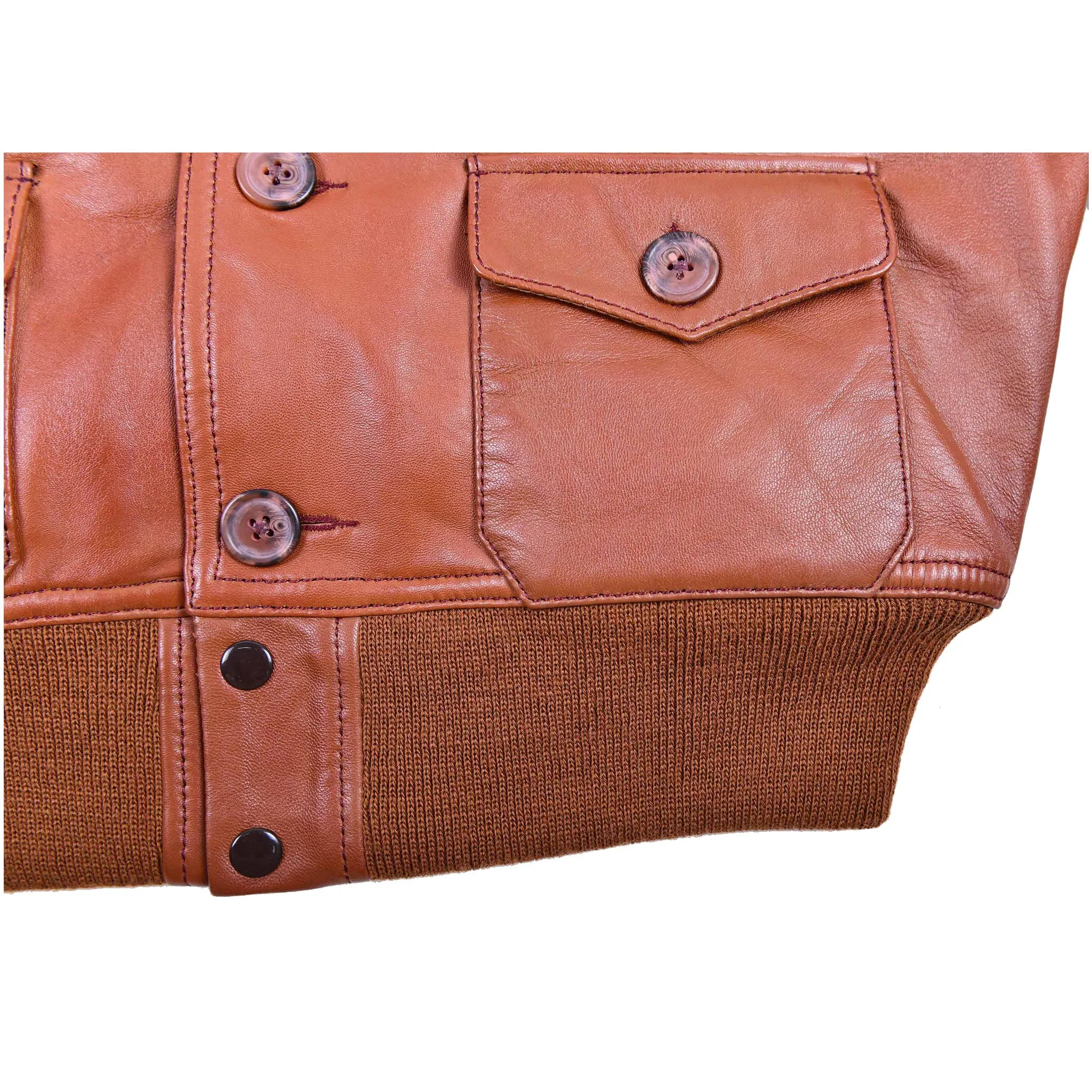 FiveStar Leather Repro Type A-1 Aviator Flight Jacket Capeskin Leather