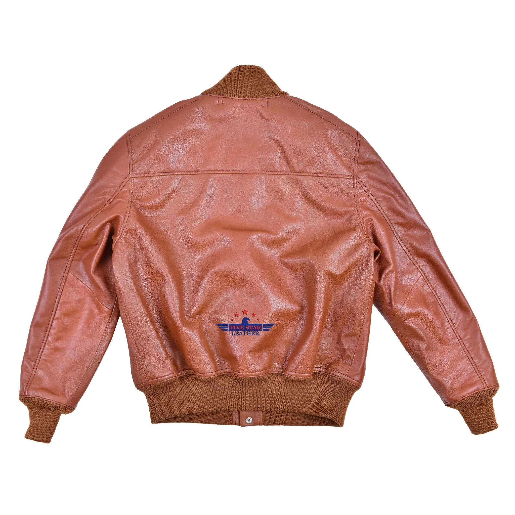 FiveStar Leather Repro Type A-1 Aviator Flight Jacket Capeskin Leather