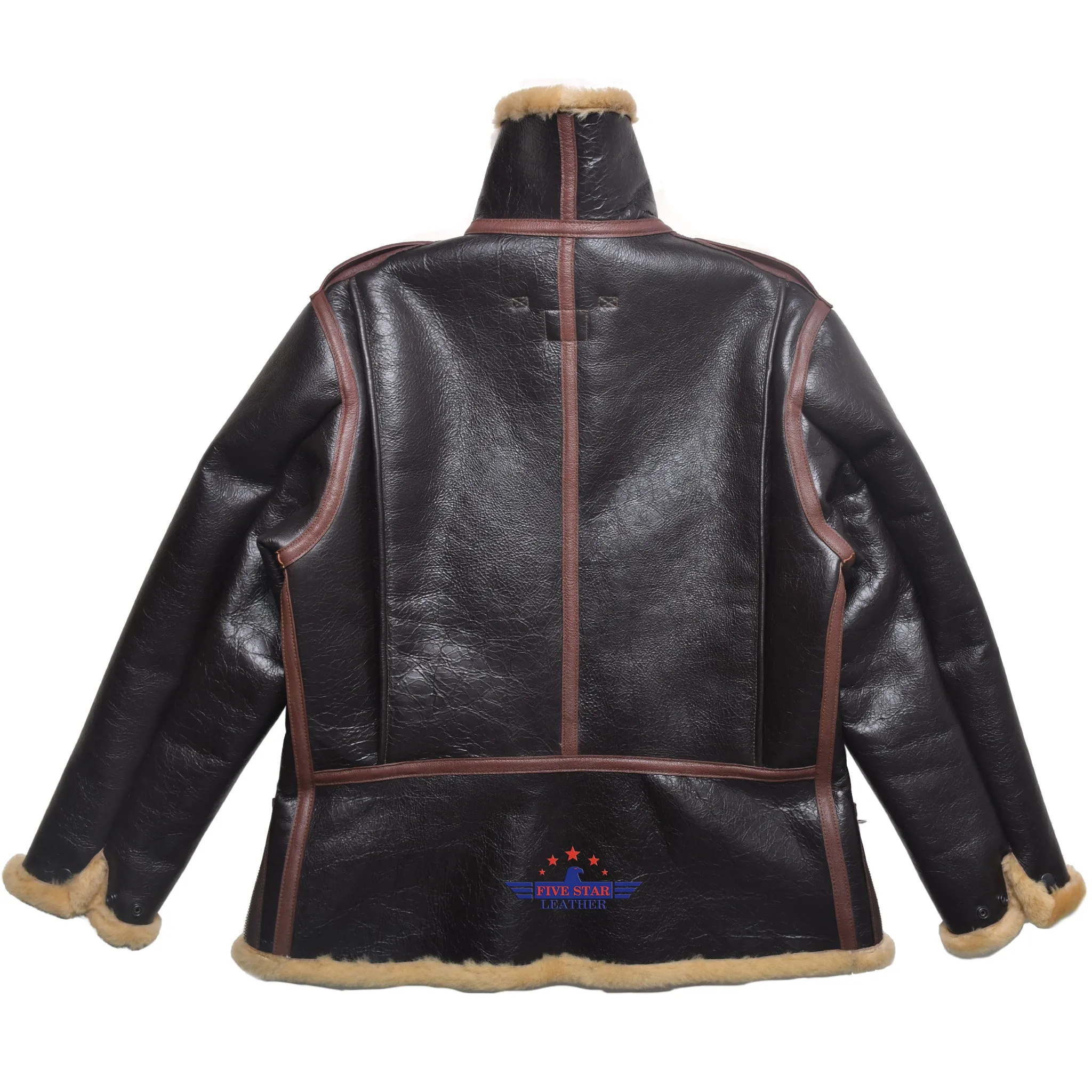 FiveStar Leather Repro USAAF Type B-6 DWG. NO. 39H 4825 A.C.CONTRACT NO. 42-5110-P