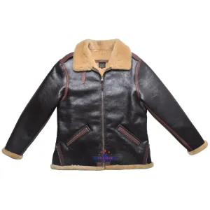FiveStar Leather Repro USAAF Type B-6 DWG. NO. 39H 4825 A.C.CONTRACT NO. 42-5110-P