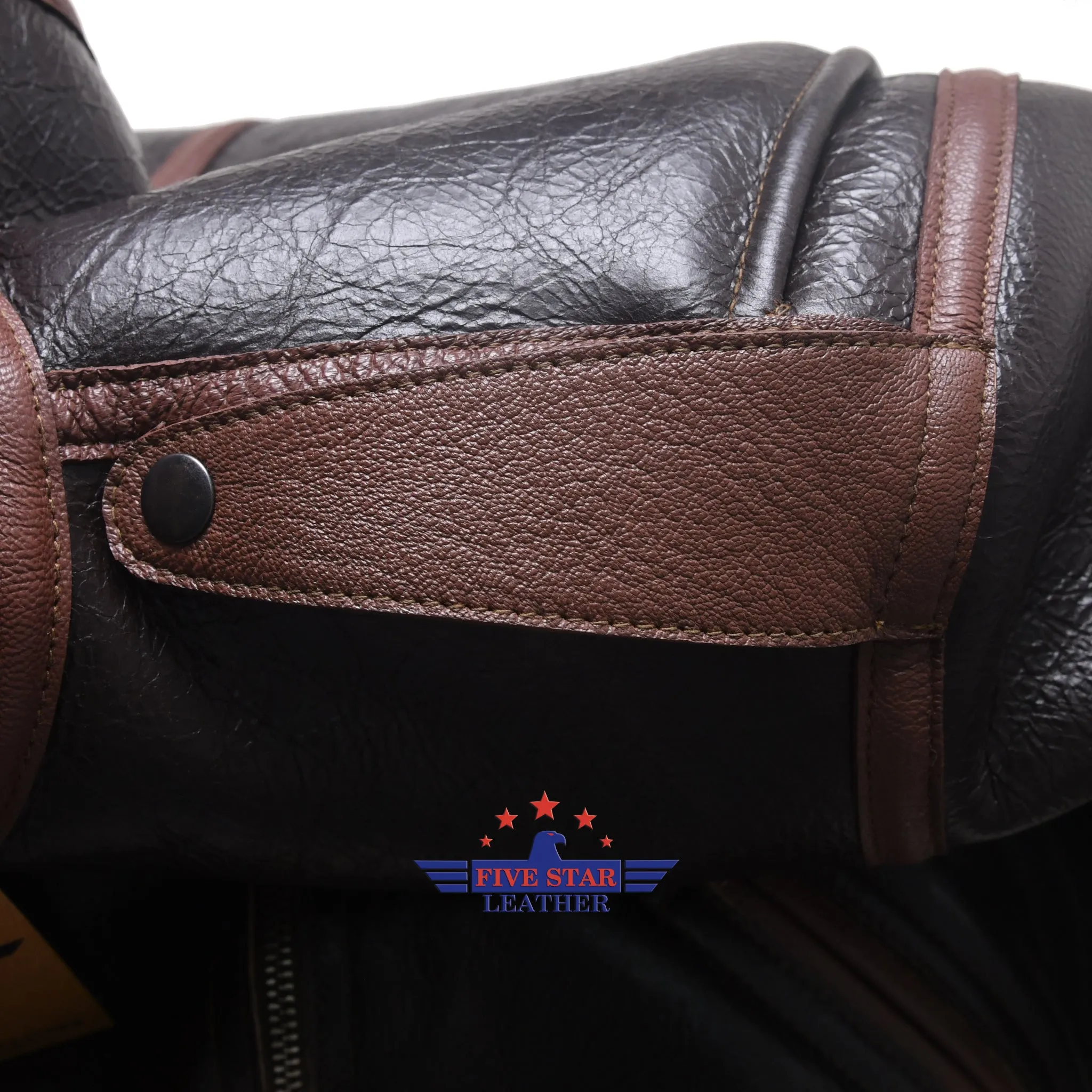 FiveStar Leather Repro USAAF Type B-6 DWG. NO. 39H 4825 A.C.CONTRACT NO. 42-5110-P