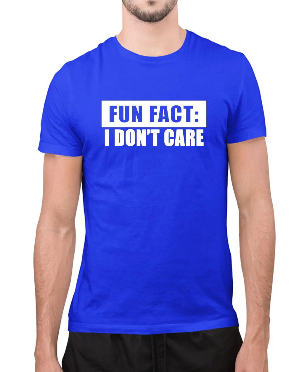Fun fact i don't c*re t-shirt, sarcasm t-shirt