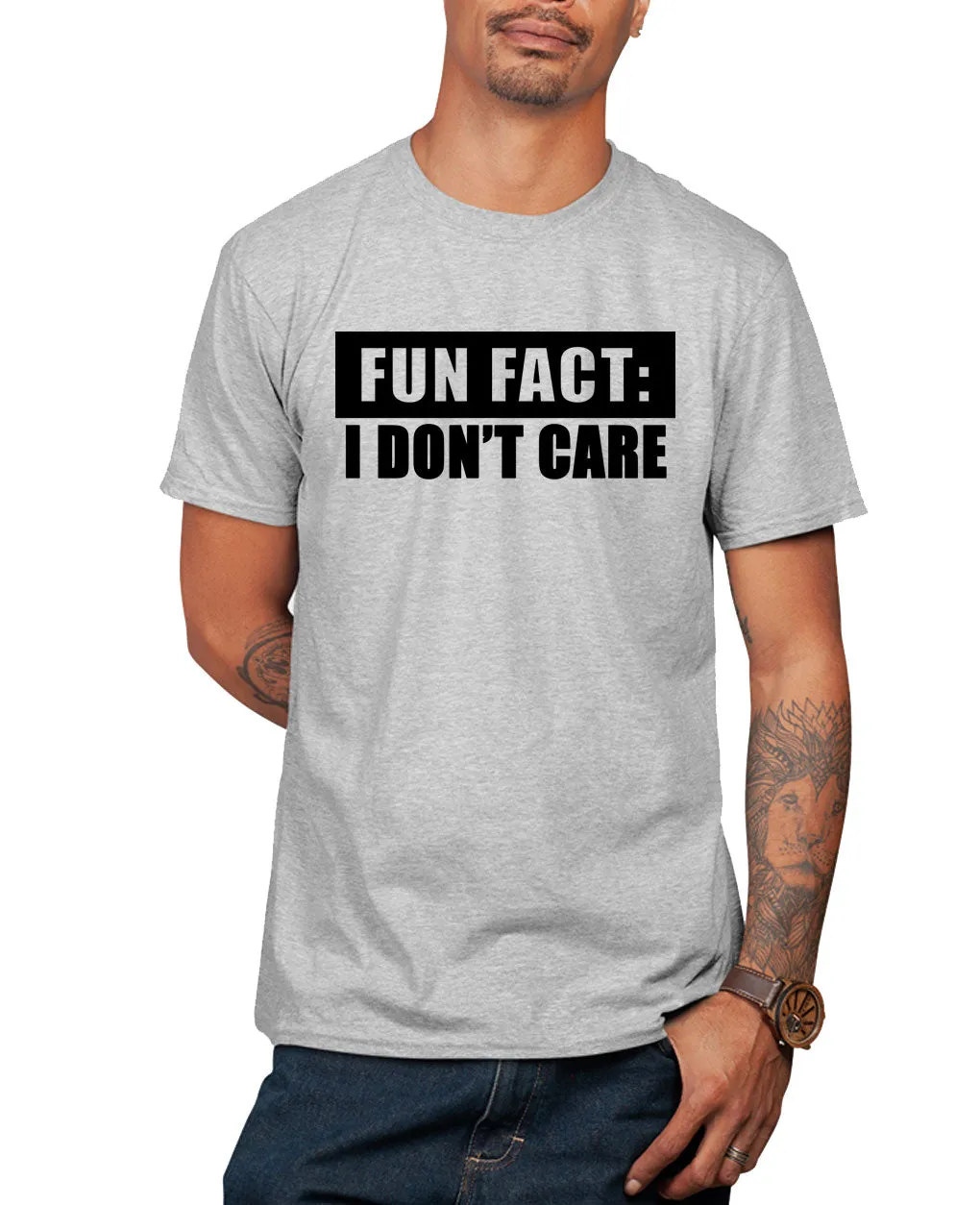 Fun fact i don't c*re t-shirt, sarcasm t-shirt