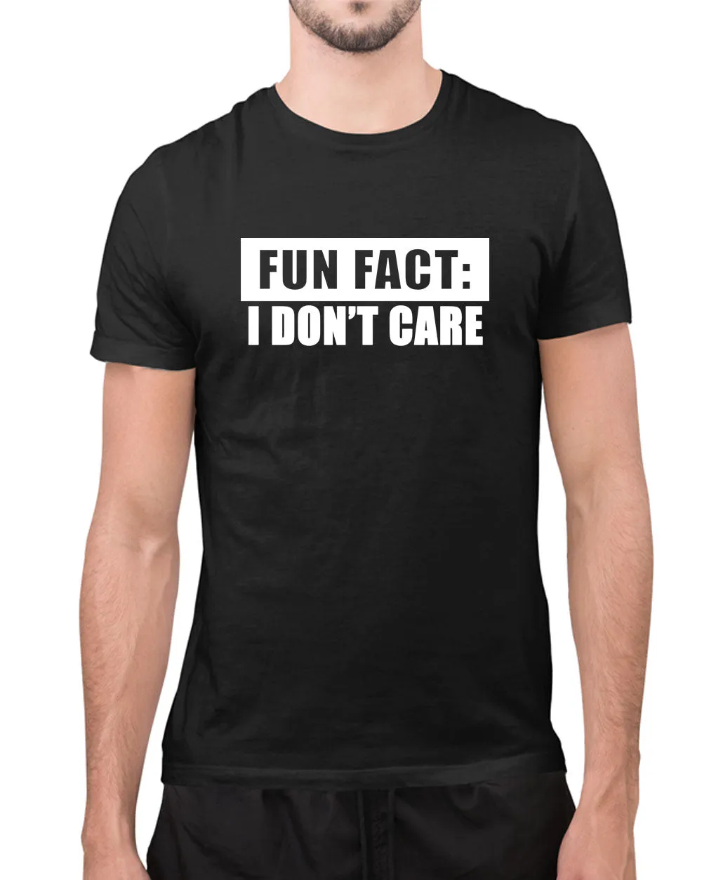Fun fact i don't c*re t-shirt, sarcasm t-shirt