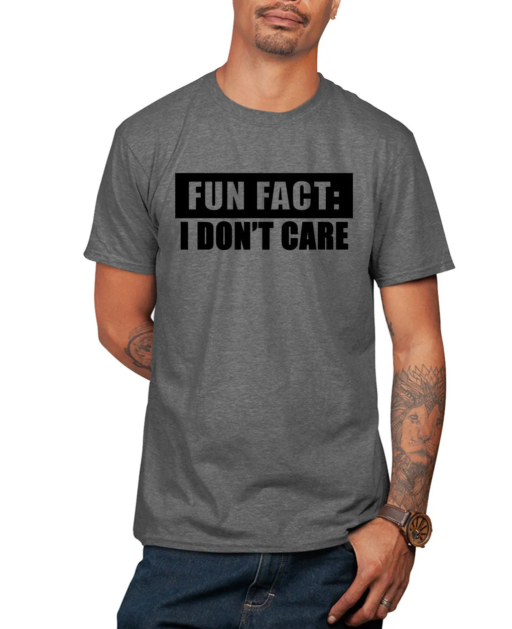 Fun fact i don't c*re t-shirt, sarcasm t-shirt