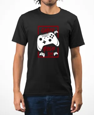 Gamer mode on t-shirt funny geek t-shirt video game tee
