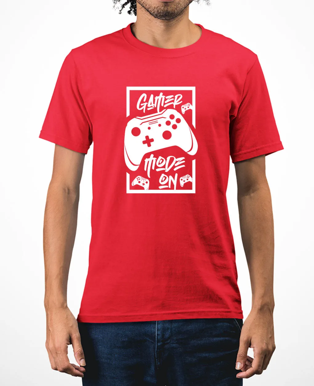 Gamer mode on t-shirt funny geek t-shirt video game tee