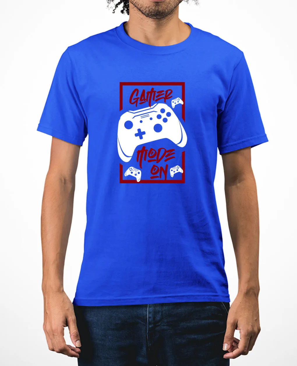 Gamer mode on t-shirt funny geek t-shirt video game tee