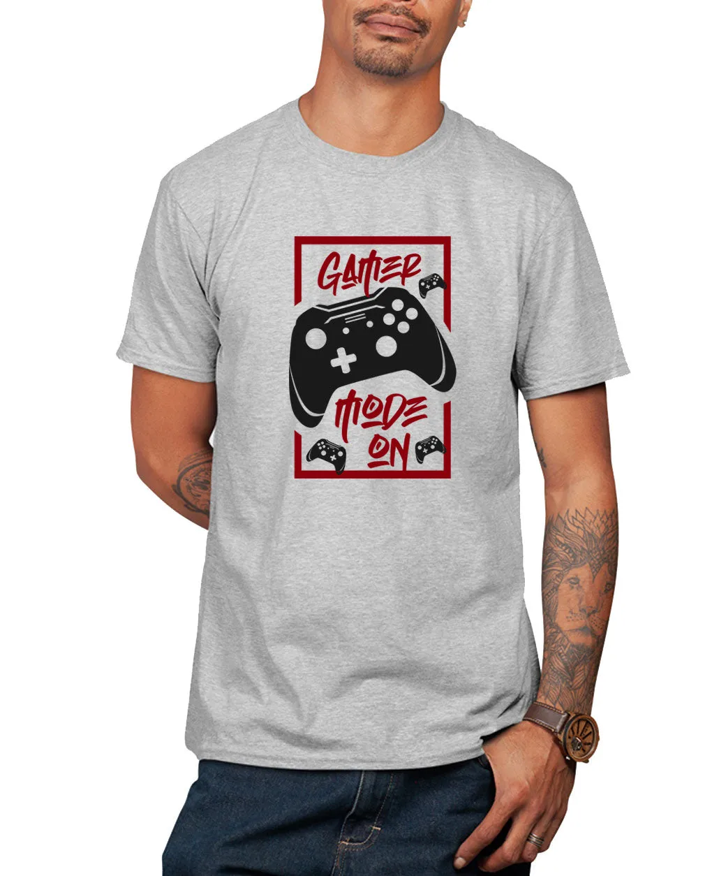 Gamer mode on t-shirt funny geek t-shirt video game tee