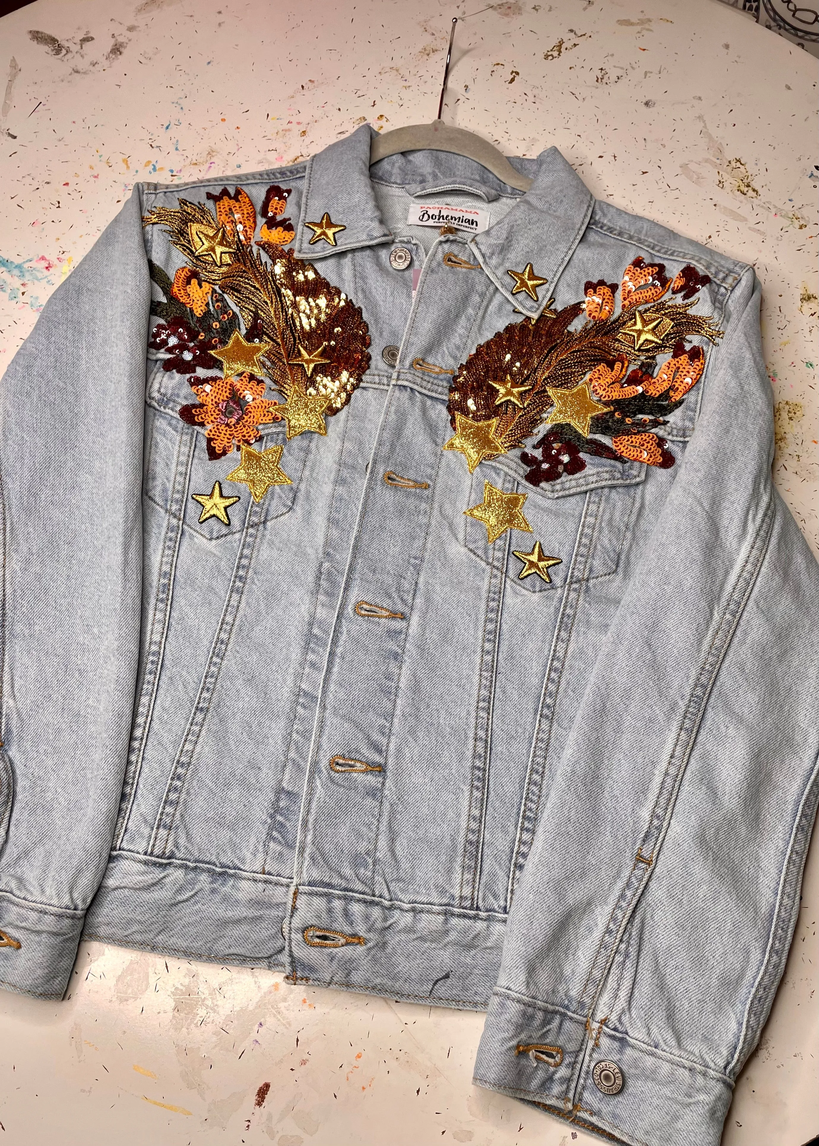 Ganesh In Love Light Jacket Light Blue