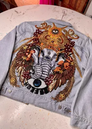 Ganesh In Love Light Jacket Light Blue