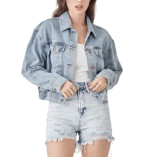 GiGi Bomber Denim Jacket