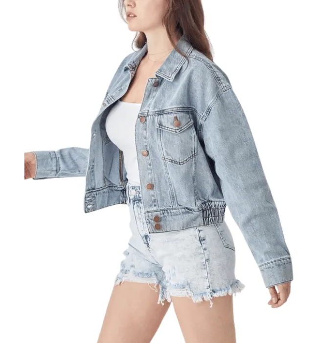 GiGi Bomber Denim Jacket