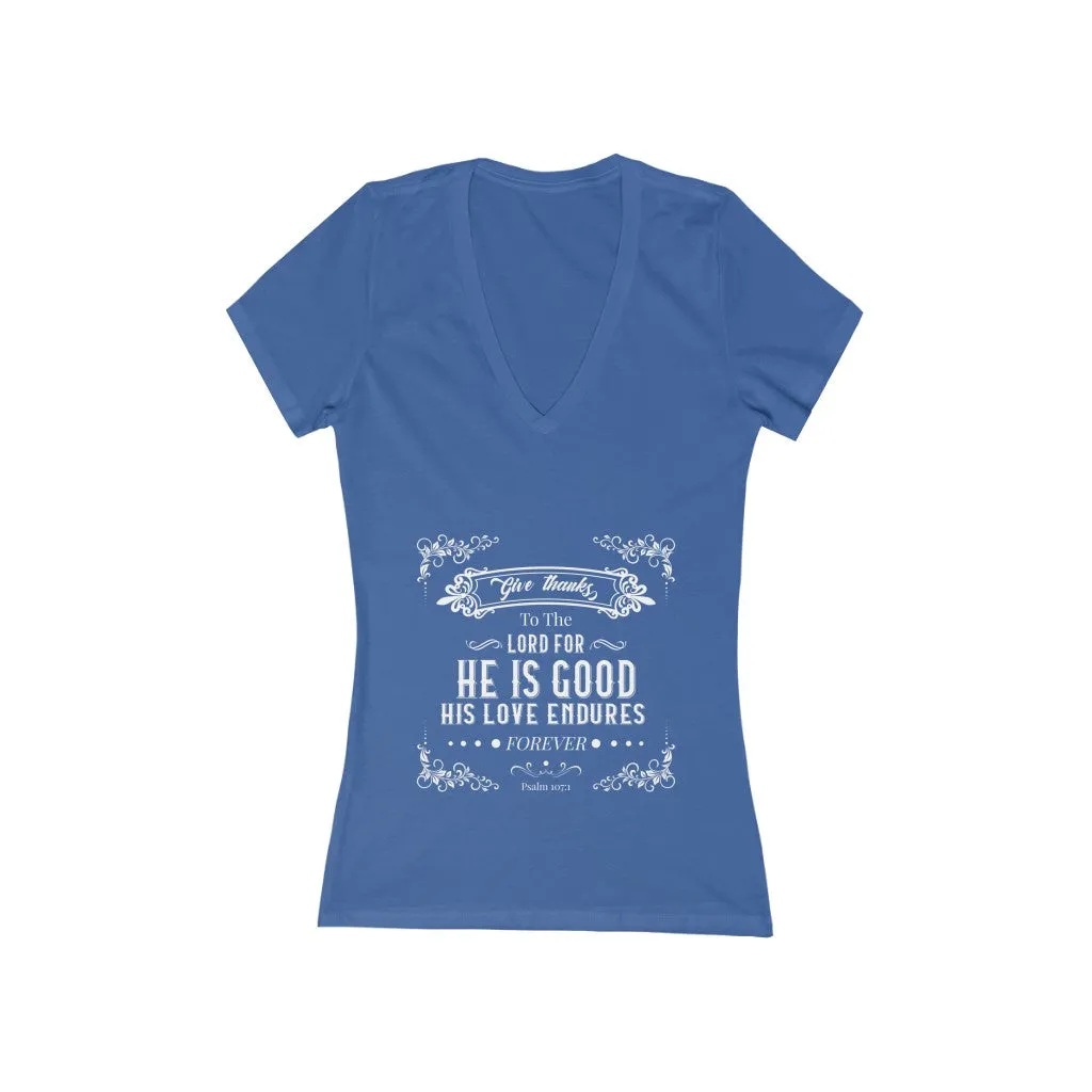 GIVE ABBA V-Neck Tee