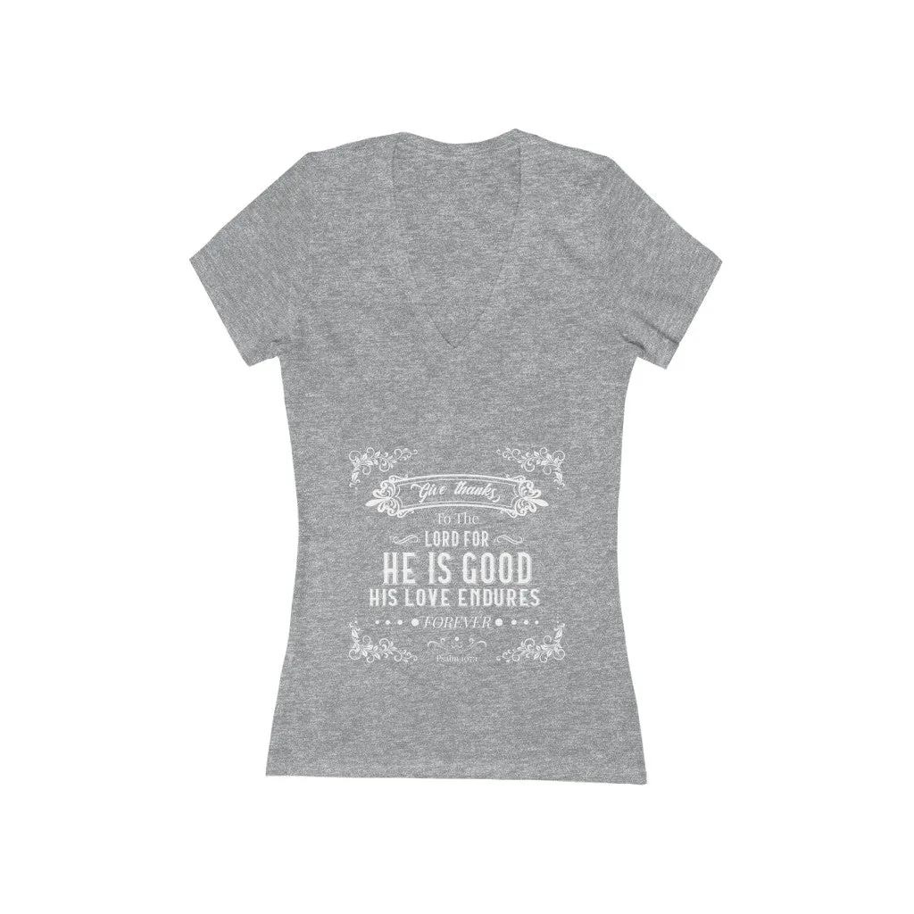 GIVE ABBA V-Neck Tee