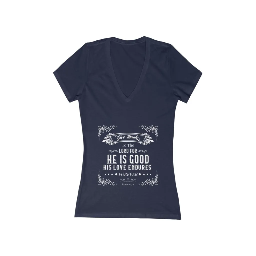 GIVE ABBA V-Neck Tee
