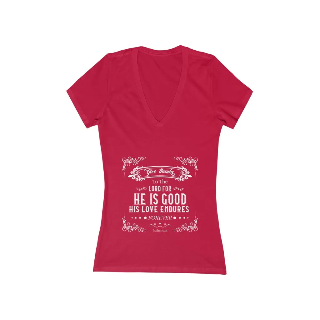 GIVE ABBA V-Neck Tee