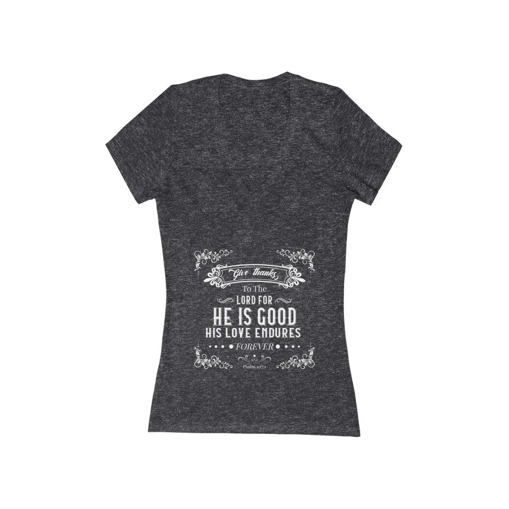 GIVE ABBA V-Neck Tee