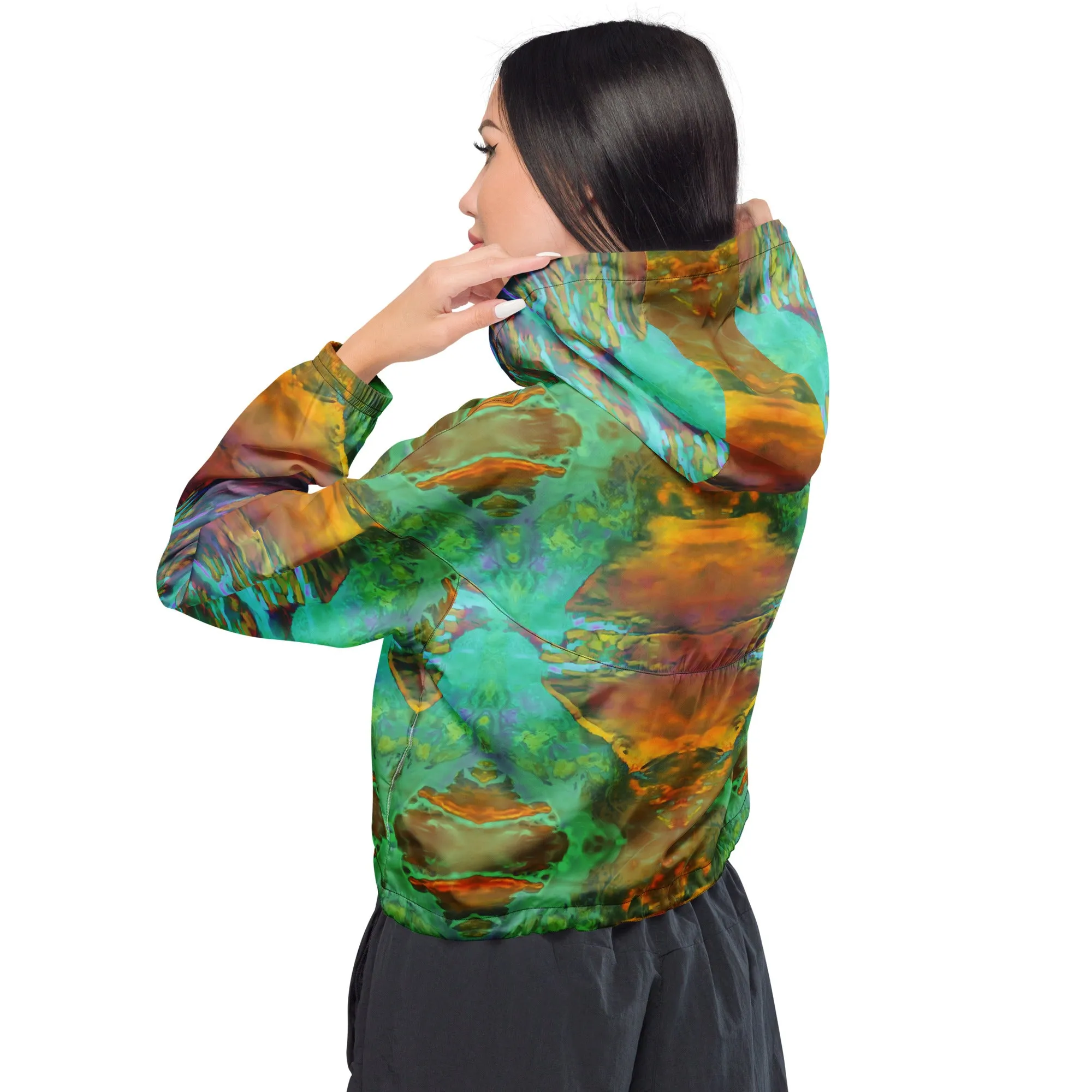 Gold Canyon Women’s cropped windbreaker