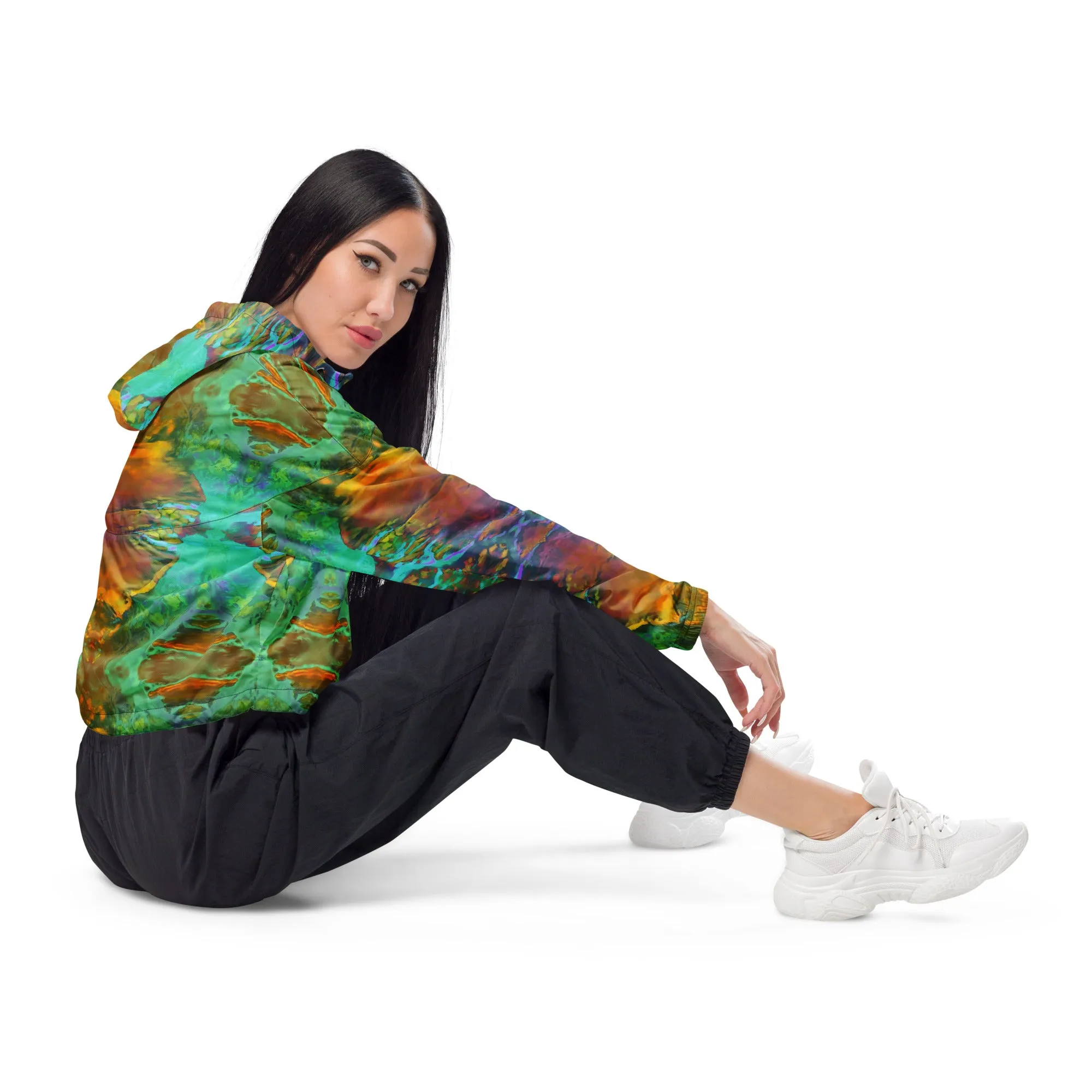 Gold Canyon Women’s cropped windbreaker