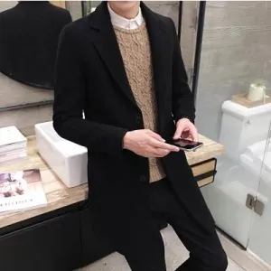 Good Quality Men Coat Winter Jackets Men Outwear Long Jackets New Fashion Male Casual Trench Large S Down Jackets