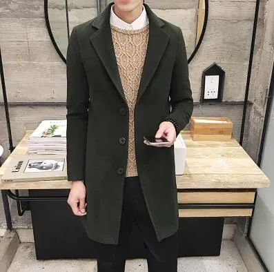 Good Quality Men Coat Winter Jackets Men Outwear Long Jackets New Fashion Male Casual Trench Large S Down Jackets