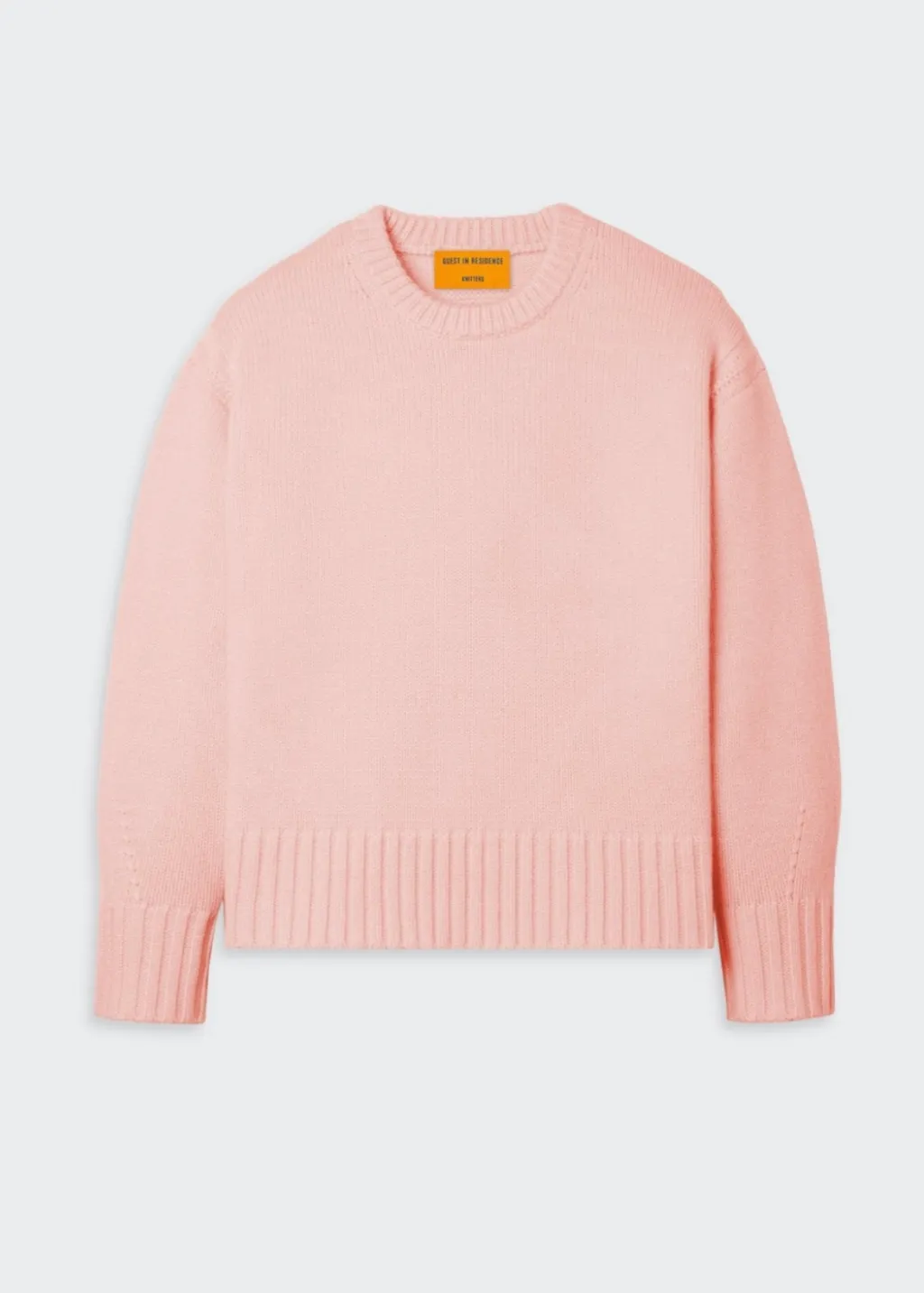 Guest In Residence Cozy Crew in Powder Pink