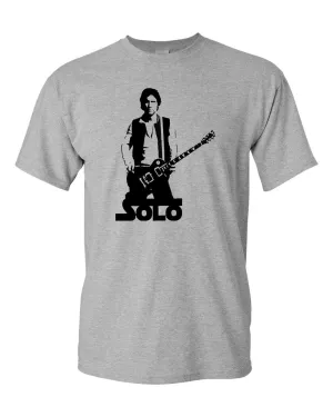 Guitar Solo Han Solo Star Guitarist Cool Funny  T-shirt
