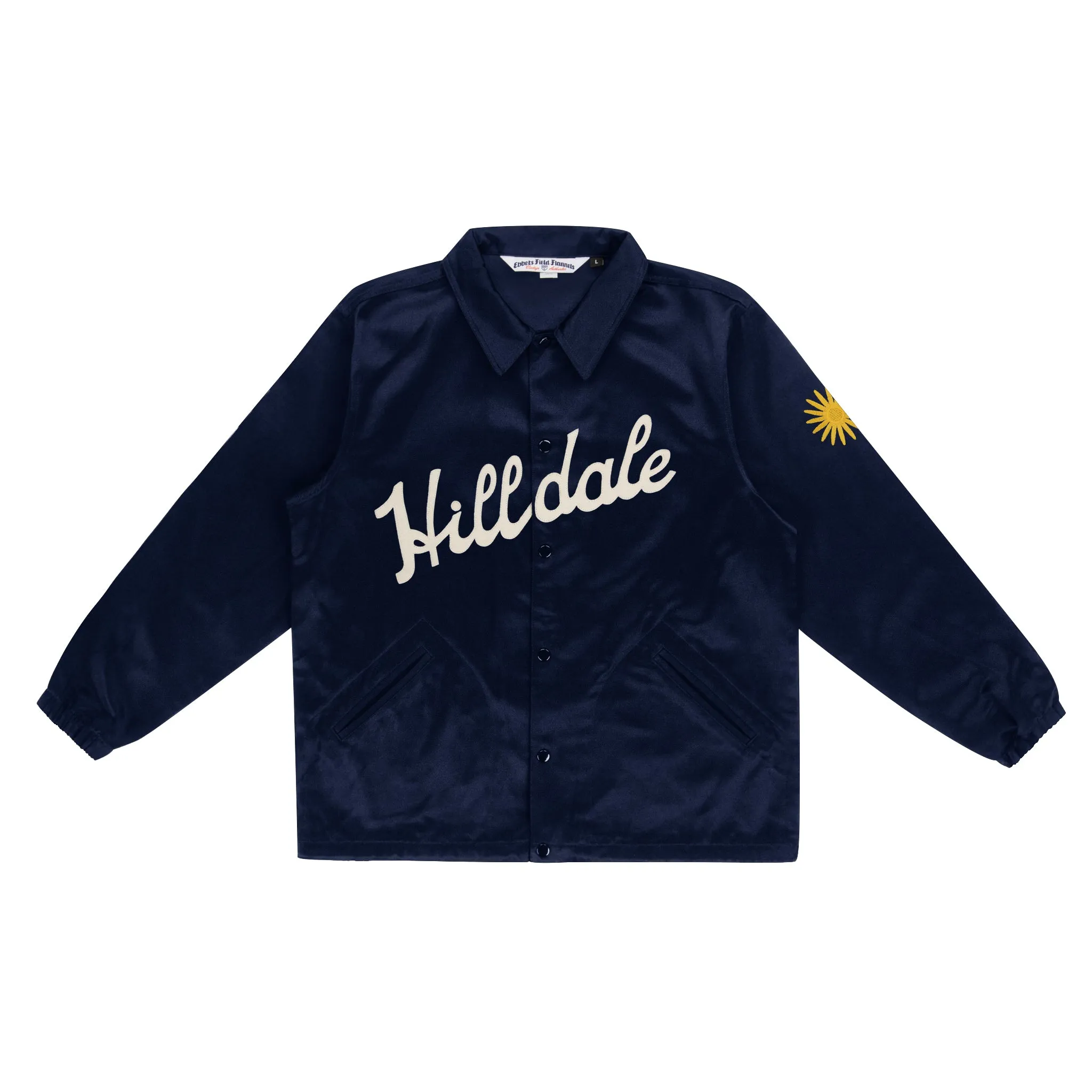 Hilldale Daisies Satin Windbreaker