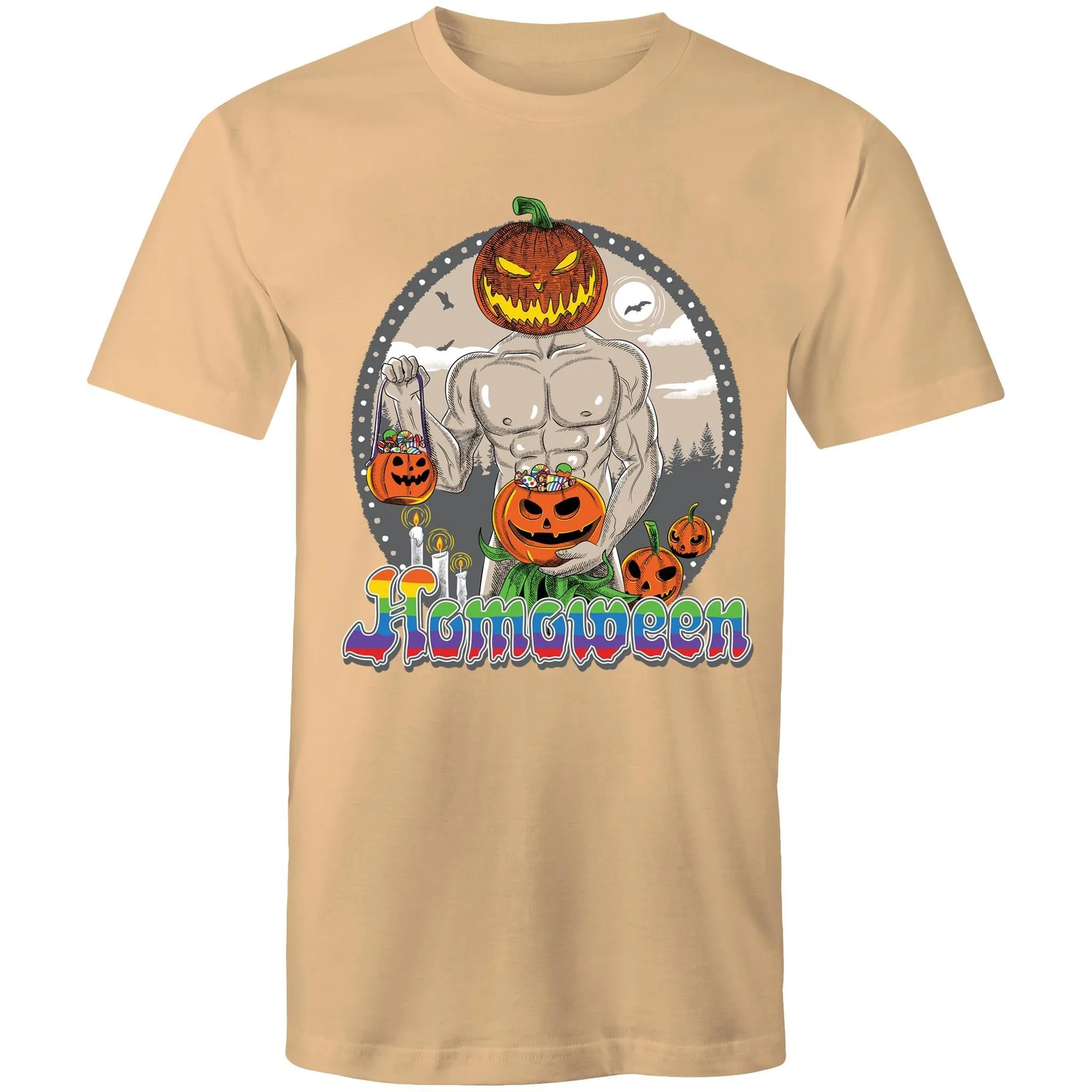 Homoween Pumpkin T-Shirt Unisex (G035)