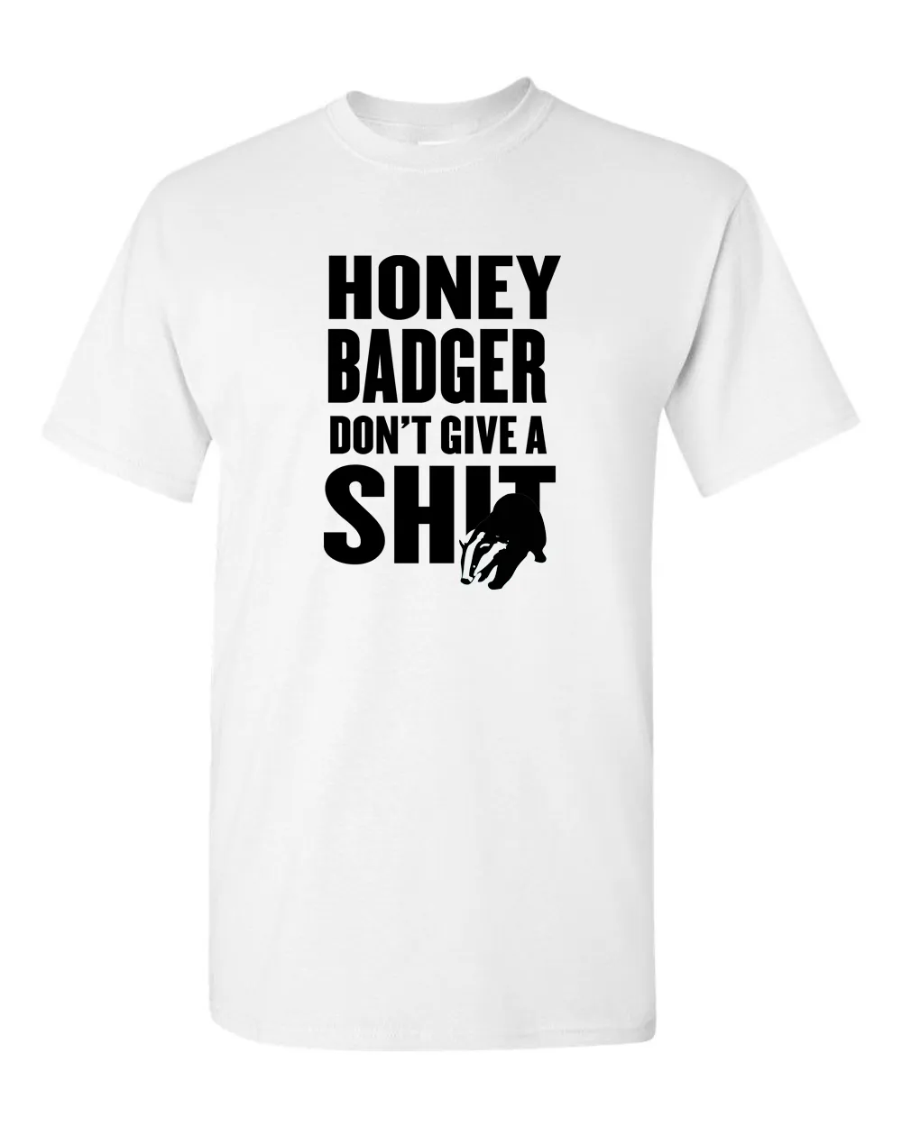 Honey Badger Don't Give A Sh*t Funny T-shirt internet humor Tee Shirt