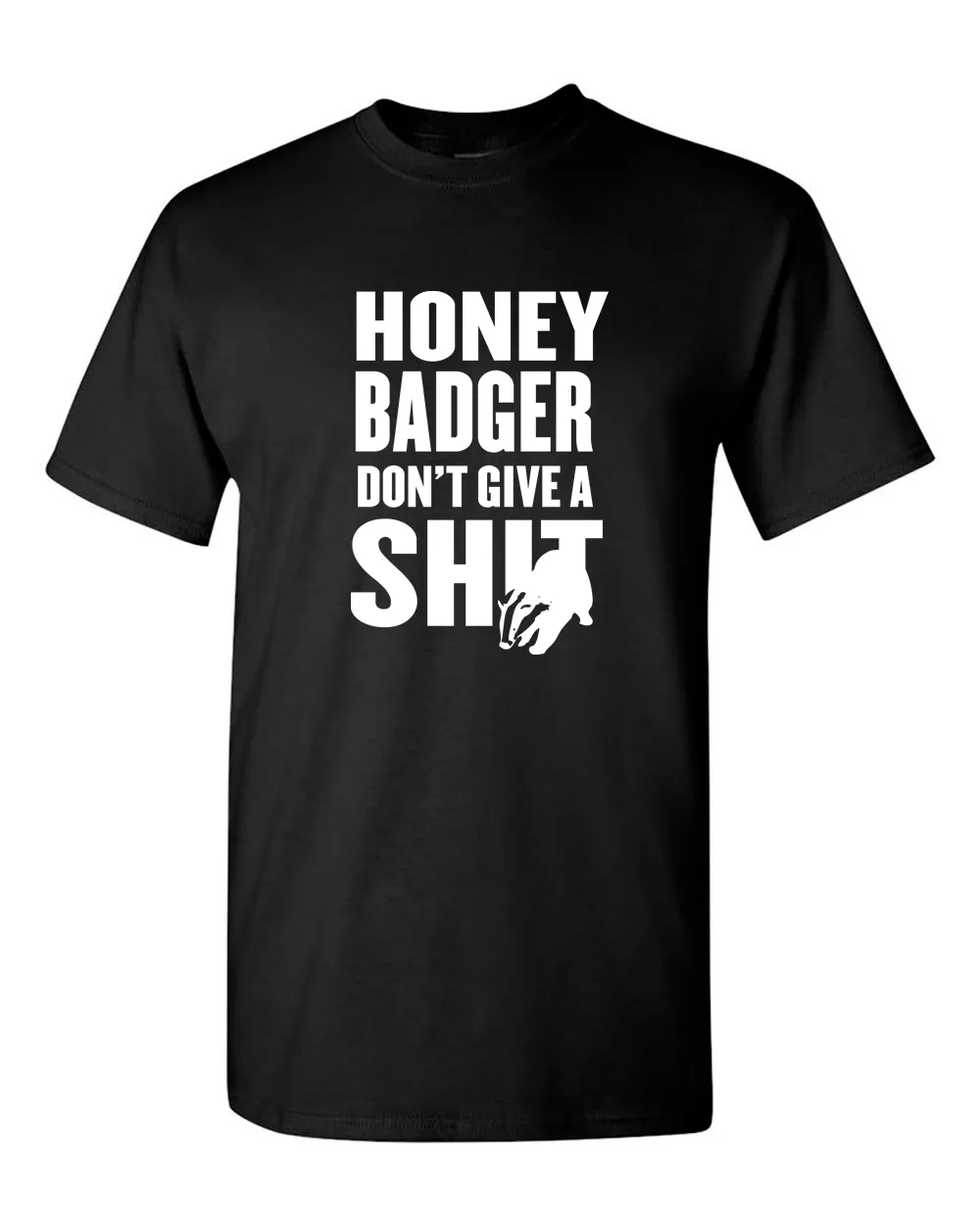 Honey Badger Don't Give A Sh*t Funny T-shirt internet humor Tee Shirt