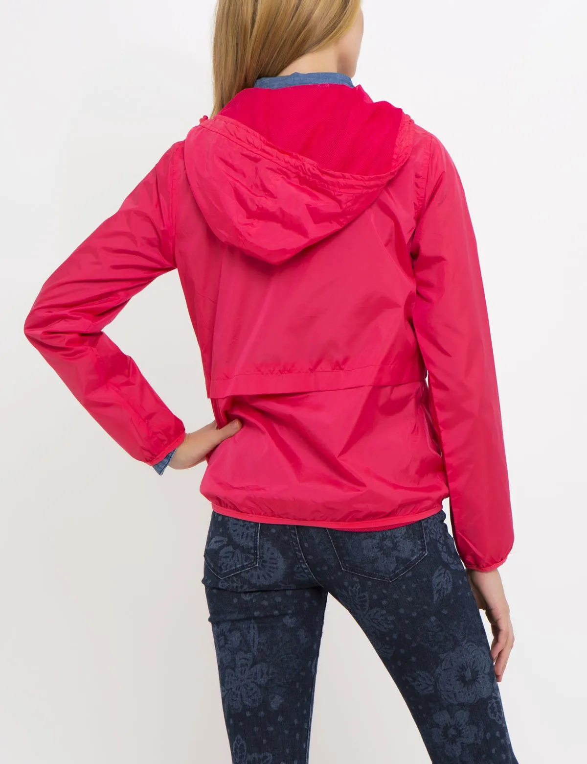 HOODED WINDBREAKER JACKET