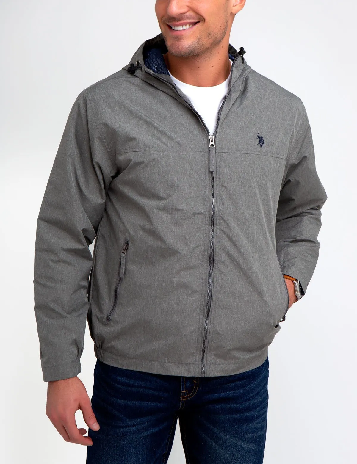 HOODED WINDBREAKER
