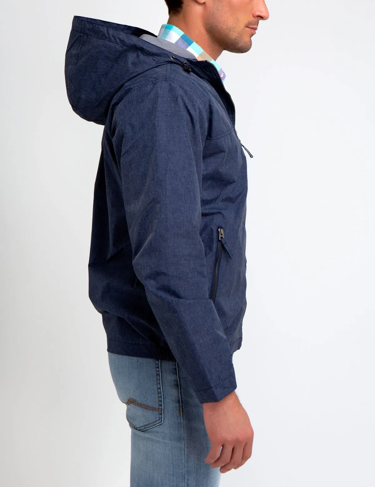 HOODED WINDBREAKER
