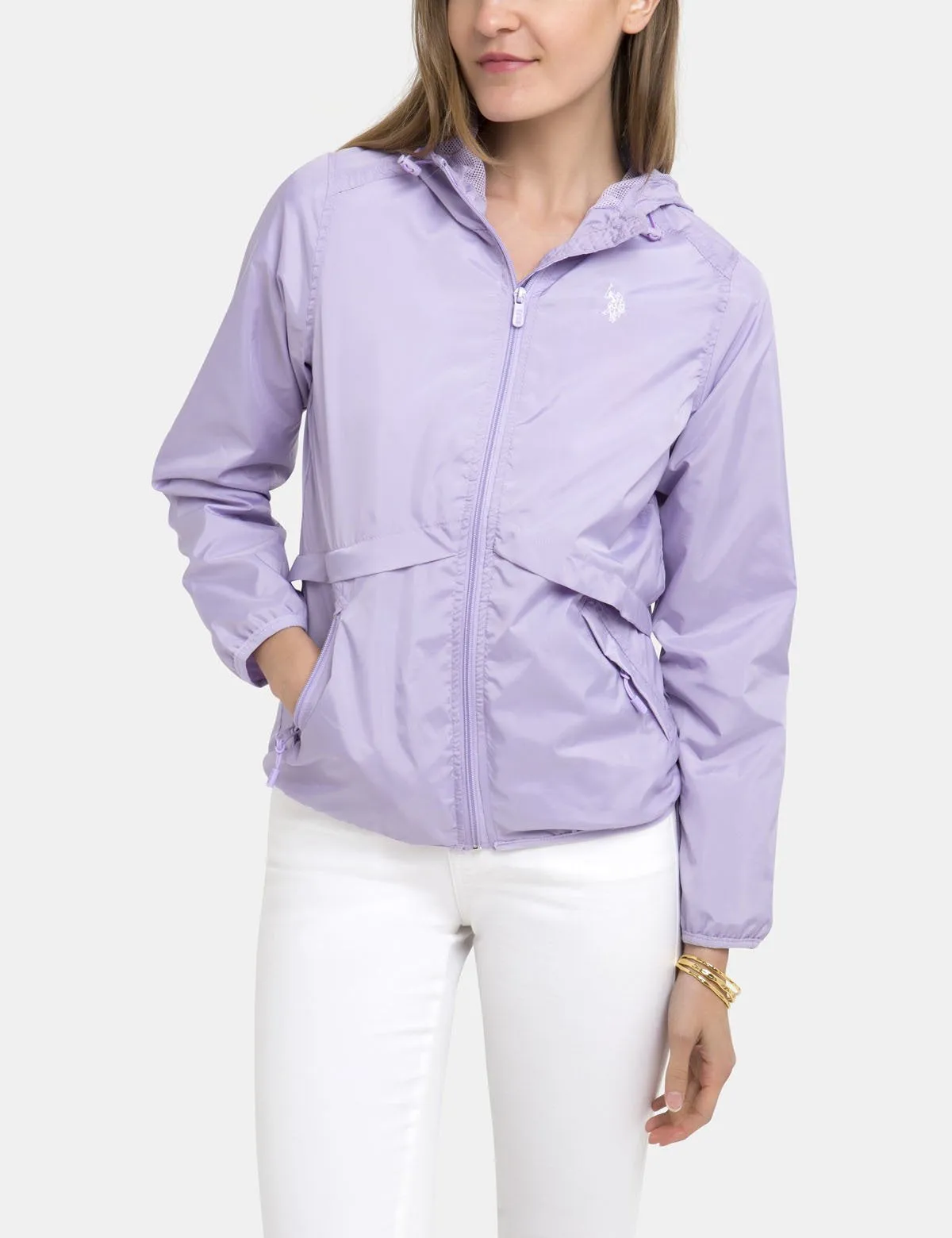 HOODED WINDBREAKER