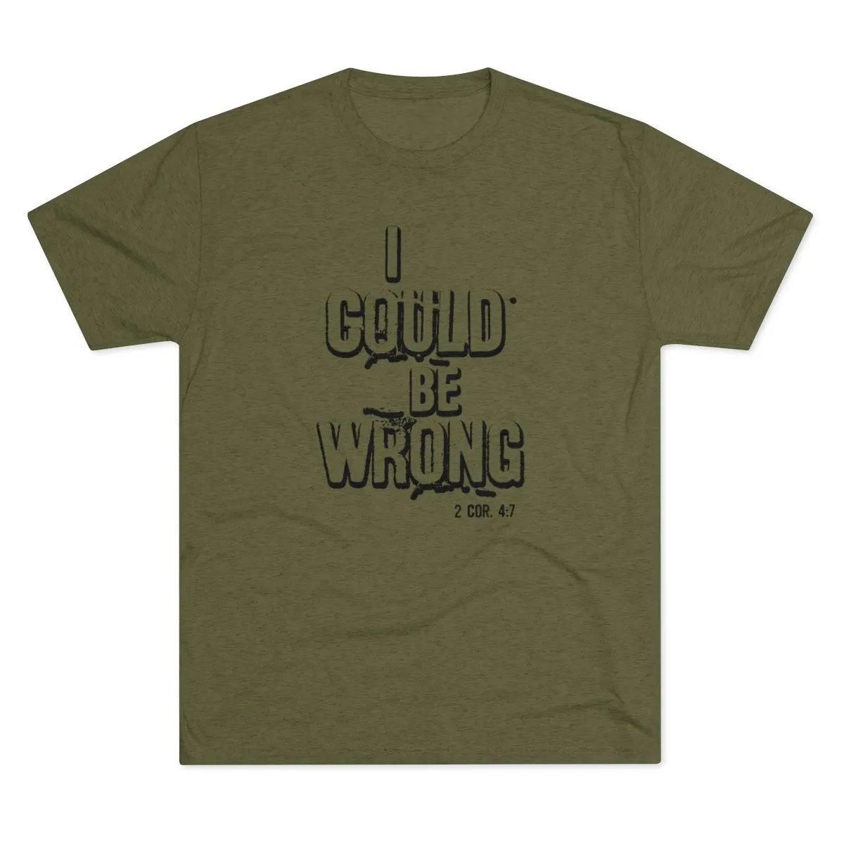 I Could Be Wrong - T-shirt