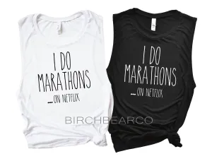 I Do Marathons Tank