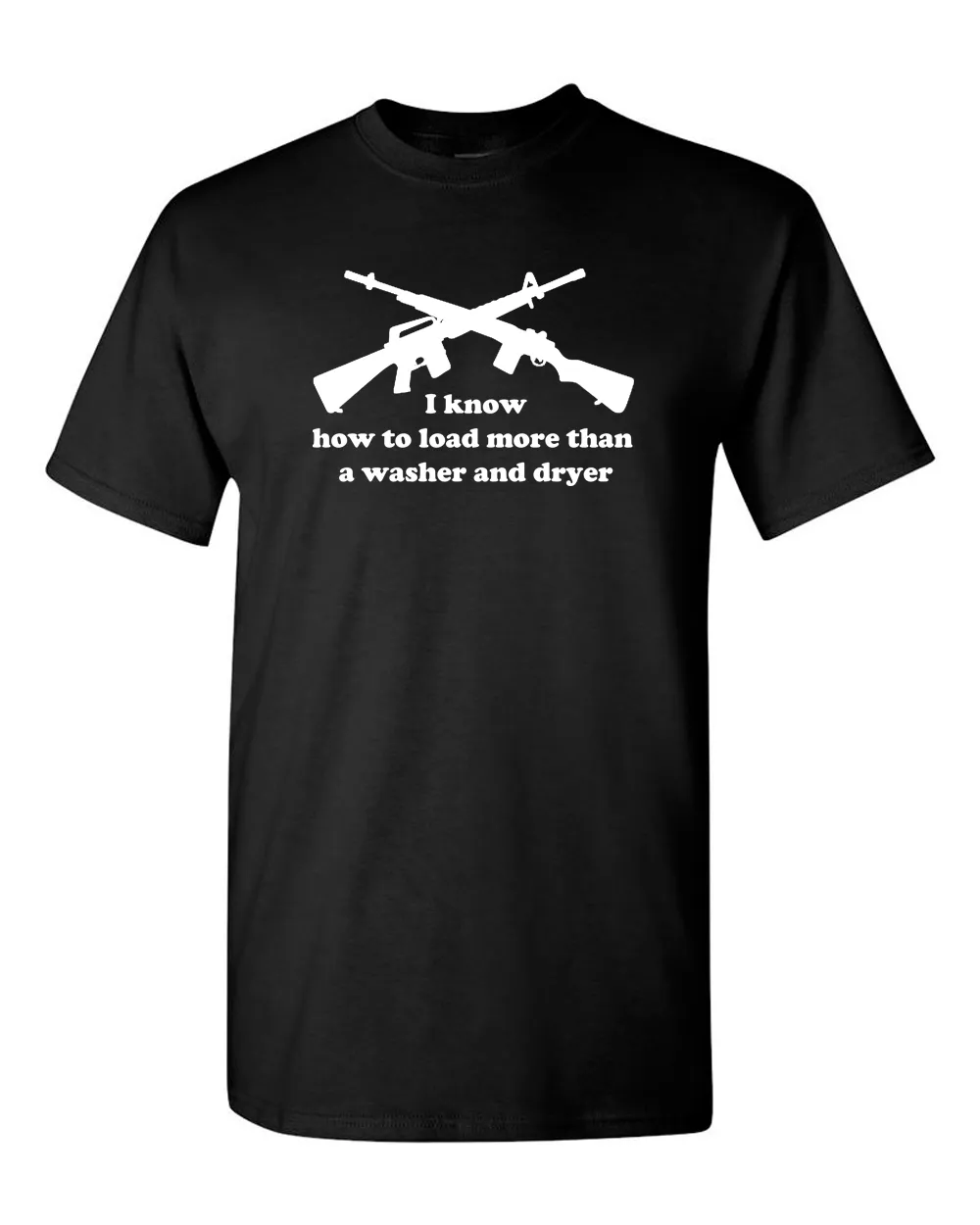 I know How To Load More Than Washer and Dryer T-shirt 2nd amendment tees