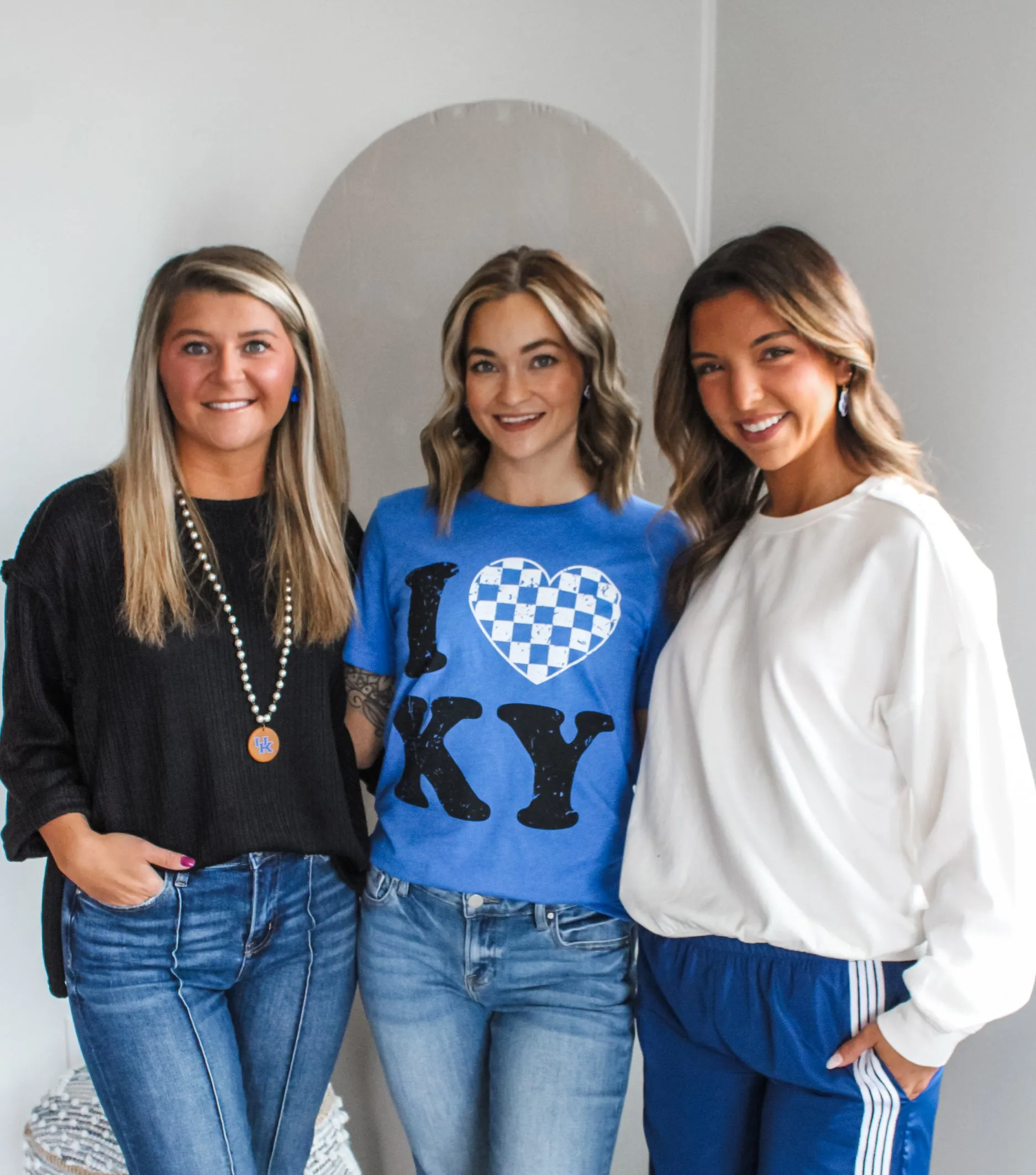 I Love Kentucky Graphic Tee • Heather Blue