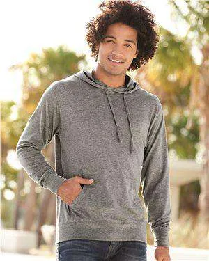 Independent Trading Men's Slim Pocket Hoodie Sweatshirt - SS150J