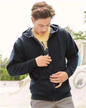 Independent Trading Men's Slim Pouch Hoodie Sweatshirt - AFX4000Z