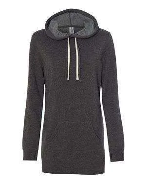 Independent Trading Women's Hoodie Sweatshirt Dress - PRM65DRS