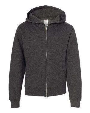Independent Trading Youth Full-Zip Hoodie Sweatshirt - SS4001YZ