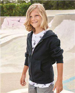 Independent Trading Youth Full-Zip Hoodie Sweatshirt - SS4001YZ