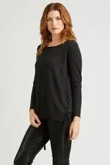 Indigenous Lace-Up Pullover Final Sale