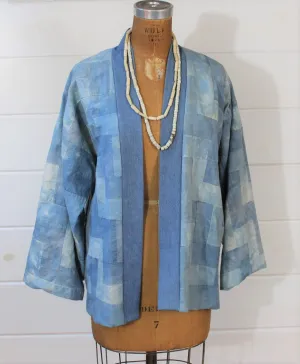 Indigo Dyed Quilt Jacket